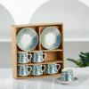 Coffee ceramics, set, afternoon tea, cup, European style, Birthday gift