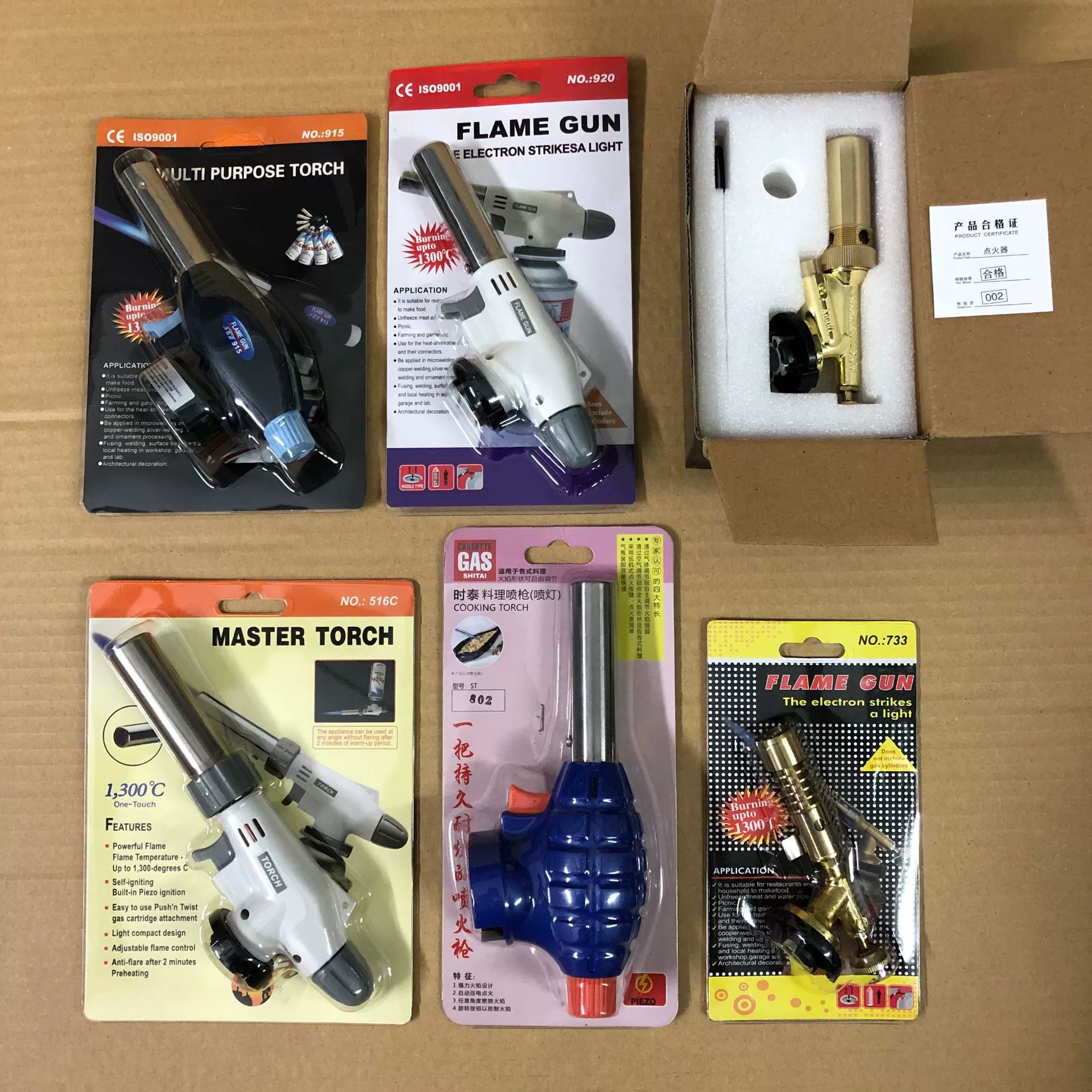 Производители источника портативный пожарный пистолет сжигание Волос свиньи Специальный пистолет Тип карты пожарный пистолет сжиженный газ пожарный пистолет