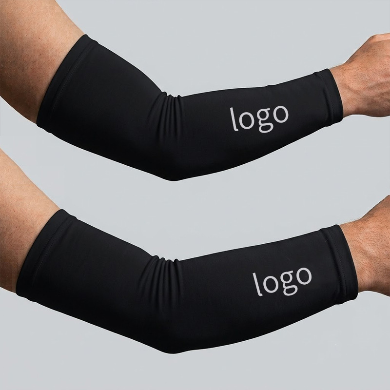 Source factory high-end sports night running and cycling reflective stickers, special craftsmanship, summer ice silk sun protection sleeves, custom-made