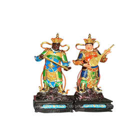 哼哈二将图片 四大天王佛像寺庙守护神像河南佛像厂直销