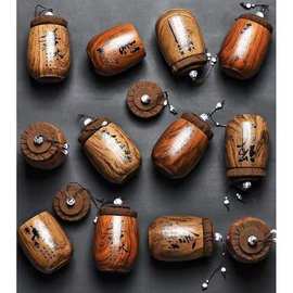 紫砂茶叶罐小号普洱装茶叶盒旅行迷你便携存储密封罐陶瓷茶罐logo