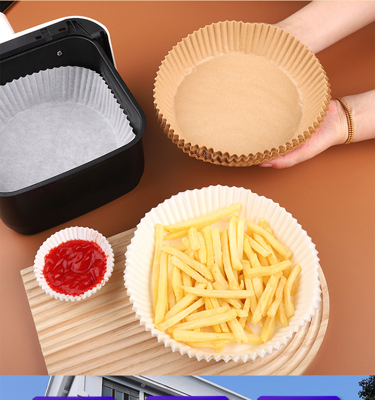 hava fritöz özel kağıt tabak kağıt tepsi yağ emici kağıt gıda pedi kağıt ev fırın teneke folyo pişirme yağ geçirmez kağıt ücretsiz kargo