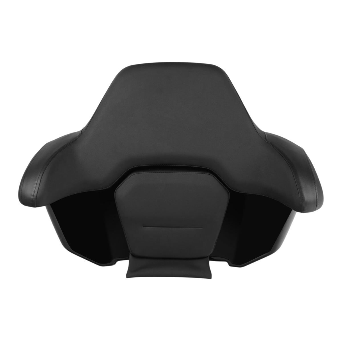 Suitable for Harley-Davidson Road Glide, Street Glide, and CVO models; rear luggage rack with backrest; passenger rear storage box