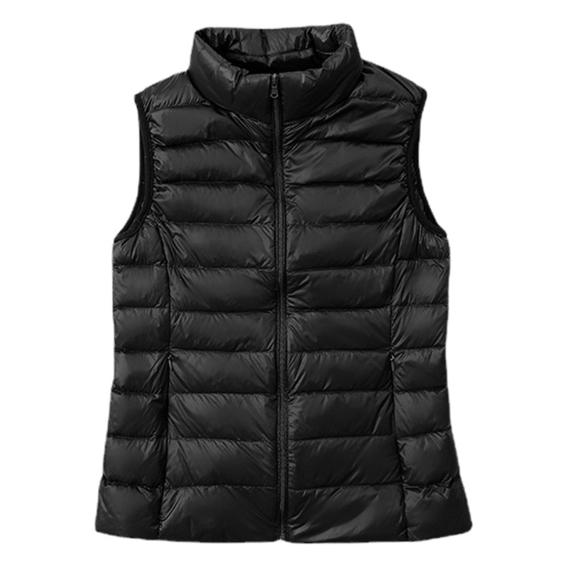 Down Vest Women's Short Down Vest Women's Light Down Vest Women's Winter Down Waistcoat Women's Outer Wear Coat
