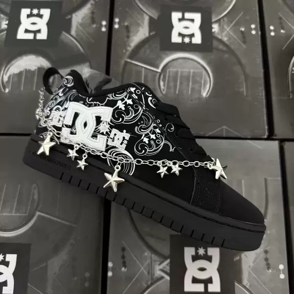 Cross-Border Dc Shoes Sneakers for Men and Women, European and American Style, Durable Casual Sports Shoes, Commuter Trendy Shoes, Dc Shoes