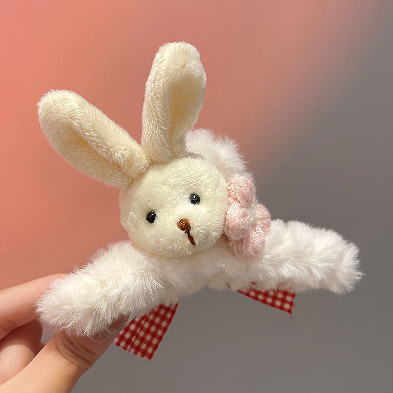 With bow, white, flowered