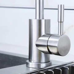 304 stainless steel faucet kitchen shower faucet hot and cold sink vegetable basin hot and cold universal rotating faucet