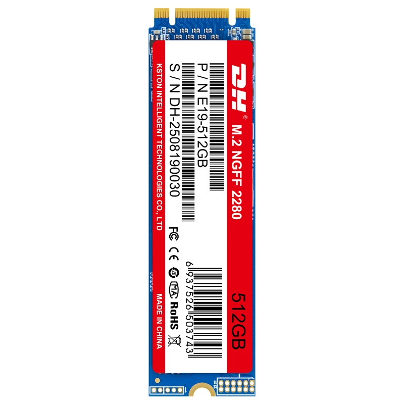 Твердотельный накопитель M.2 NGFF, интерфейс SATA, компьютерный SSD 128G 256G 512G 1T для общего назначения