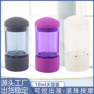 Mino Scalp Applicator 1ml Roller Ball Liquid Guide Comb Massage Hair Care Comb Essential Oil Applicator