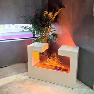 Desktop Alcohol Fireplace Indoor Outdoor Portable Ambience Fireplace Modern Minimalist Style Fireplace