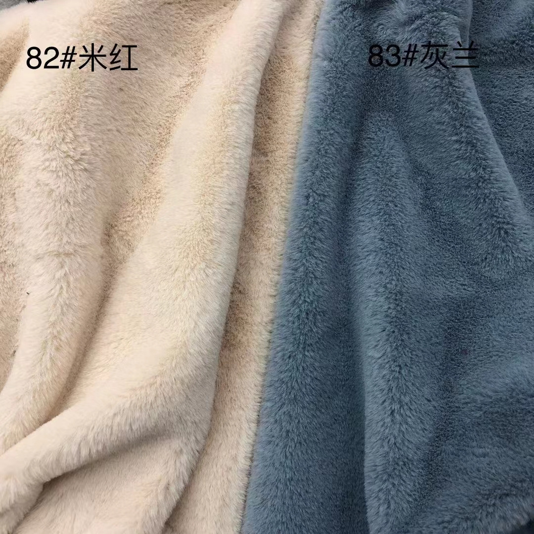 13 cabello alto 94 color coreano gran conejo super suave conejo cabello de peluche ropa juguetes bolsas tela peluche