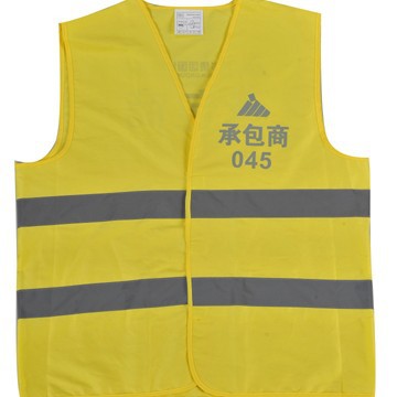 厂家批发荧光黄高亮反光衣背心 建筑施工反光马甲 骑行反光背心