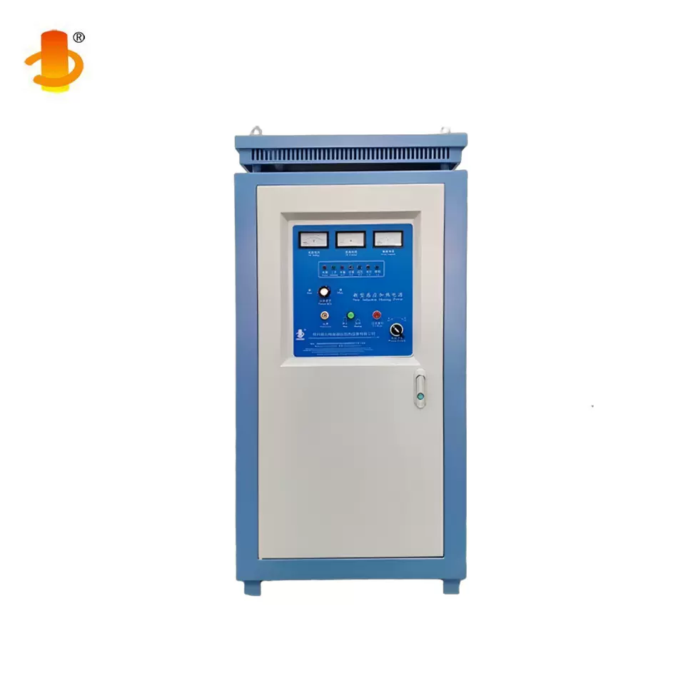 金属圆盘轧辊淬火机 千斤顶柱头退火设备 超音频感应加热机