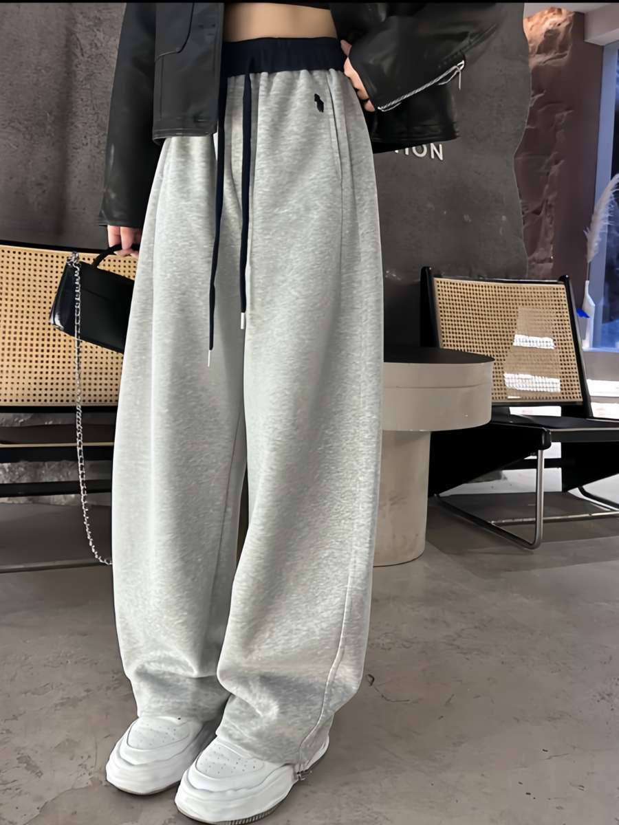 Спортивные штаны Chengying Clothing темно-синие стандартные S