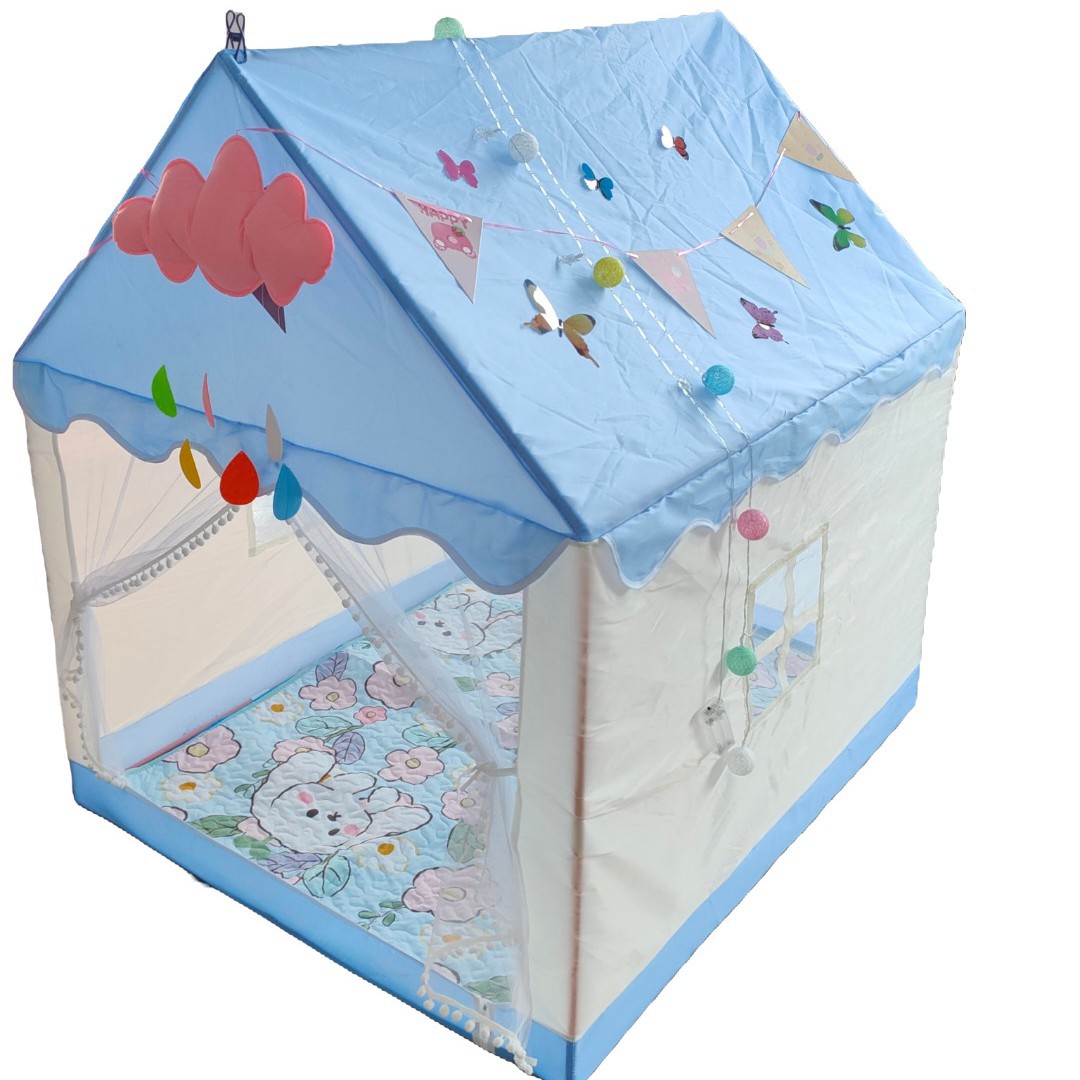 Tiendas de campaña para niños en interiores niñas niños castillos casa pequeña casa de juguetes juegos de ensueño base secreta metal libre image 3