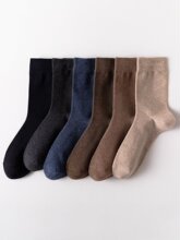 M 35680 Mens Business Seamless Mid Calf Socks ��ʿ�����޹���