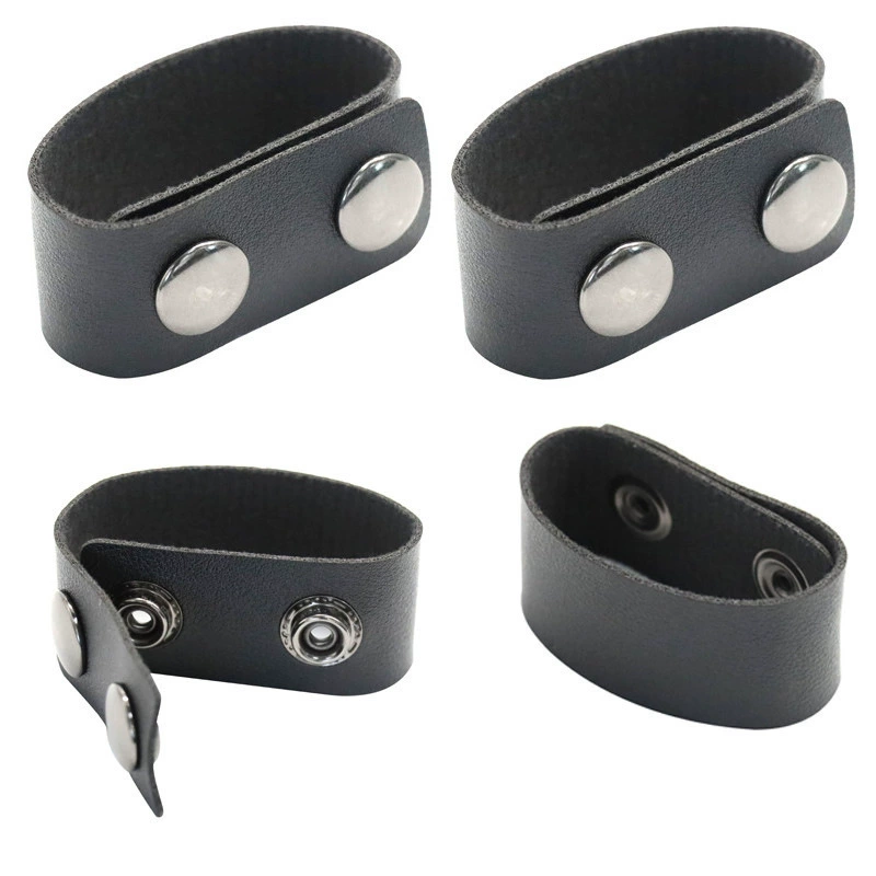 Belt Keeper Snaps Открытый тактический ремень с фиксированной пряжкой из воловьей кожи