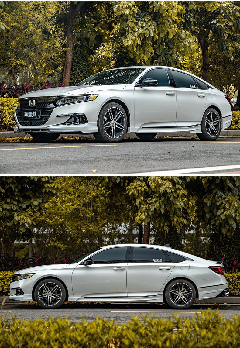 Suitable for 22 models of the 10th generation and a half Accord modified AK front shovel size surrounding front lip rear lip rear spoiler tail whistle Qing