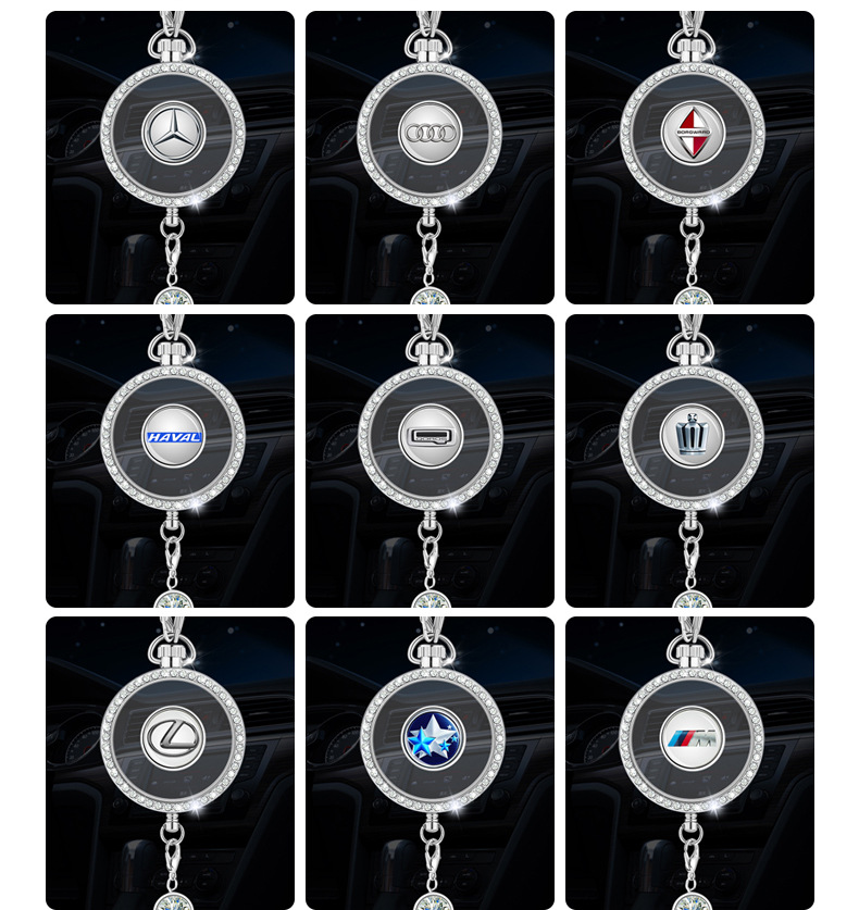 Specially Designed for Foreign Trade, Perfume Car Hangings, Aromatherapy Car Accessories, Long-Lasting Light Fragrance, High-End Fragrance for Men, and Car Interior Decorations for Women