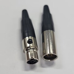 MINI XLRヘッド 3ピンミニXLRヘッド/5ピンミニXLRヘッド/4ピンミニXLRヘッド