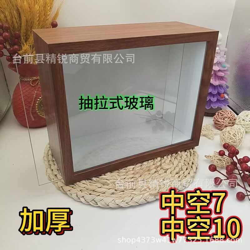 Quick delivery, hollow 7cm 10cm thickened three-dimensional storage photo frame blind box DIY handmade scenery NFC music box