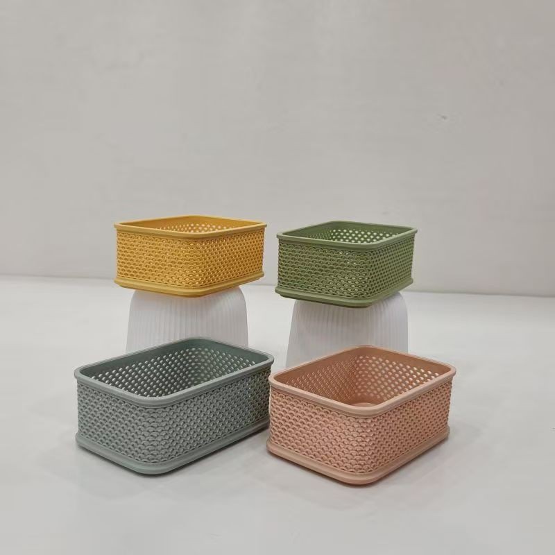 Categoría 4: Cestas de almacenamiento, contenedores de almacenamiento, cestas de drenaje para sala de estar y cocina, cestas para frutas, cajas de almacenamiento misceláneas para escritorio, cestas de almacenamiento. image 60