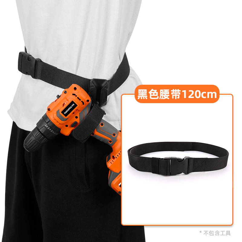 Herramientas de bolsillo de cintura de clavos de bosque verde bolsillo de cintura bolsa de almacenamiento correa resistente y multifuncional sitio de reparación carpintería eléctrica engrosada