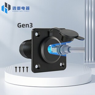 hongyuStarGen3�X�ƴ������� IP68��ˮ���RJ45 CAT6��̫�W�D����