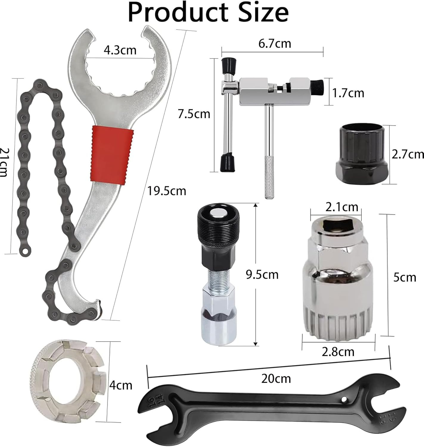 自転車修理ツールセットマウンテンバイク修理車チェーンカット自転車修理フライホイール中軸解体ツール