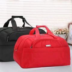 韓版大容量輕便斜跨行李出差包商務短途旅遊包裝衣服防水手提包