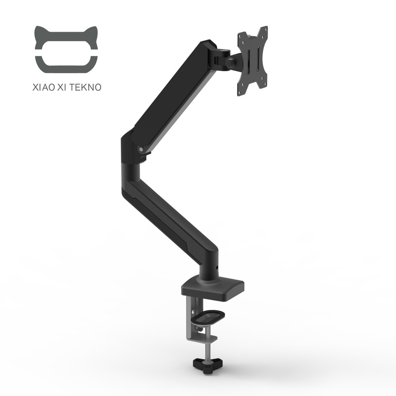 Double-Arm Dual-Screen Computer Monitor Stand Arm Gas Spring Desktop Display Screen Cantilever Can Lift Vesa Cantilever