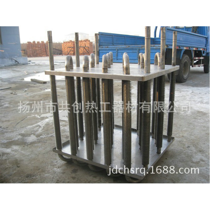 空气冷却器批发 空压机冷却器立式 风冷冷凝器 铜翅片冷凝器