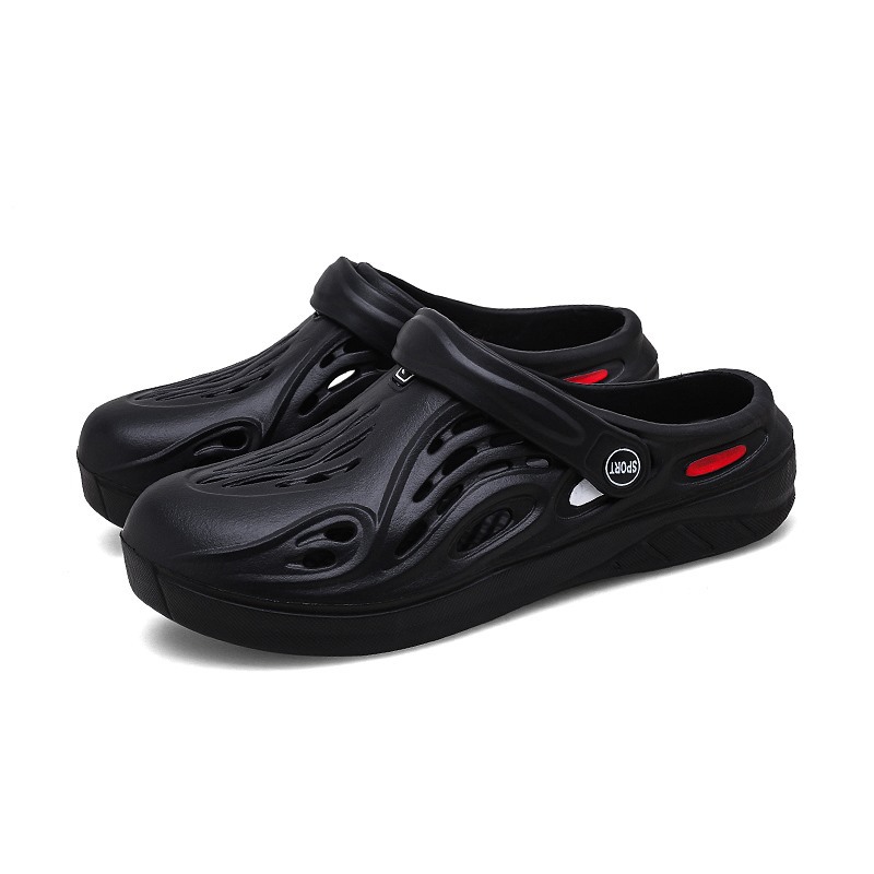 2025 Amazon verano para hombres sandalias de balde stand-alone pareja sandalias al por mayor zapatos de agujero de playa para hombres image 6