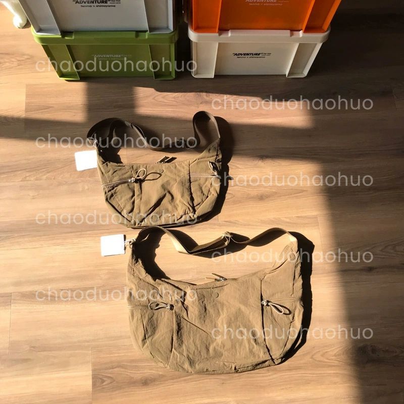 Deer Brown Slouchy 6L Croissant Bag Underarm Bag Shoulder Bag Crossbody Bag 13L Sports Yoga Travel Bag