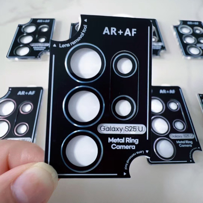 Aplicable a Samsung S25 lente película S25ULTRA cámara trasera Galaxy metal ojo de halcón AR posicionamiento película AF