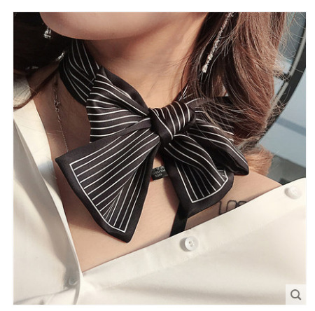 테두리 세로 줄무늬 검정색