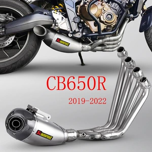 Honda Cbr650R Cbr650F Cb650R motosiklet səsboğucu borusu, 2019-22