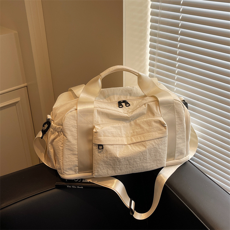 Bolsa de viaje de gran capacidad, ocio, sensación de alta calidad, bolsa de almacenamiento multifuncional expandible, bolsa de viaje de negocios, bolsa de fitness, mochila