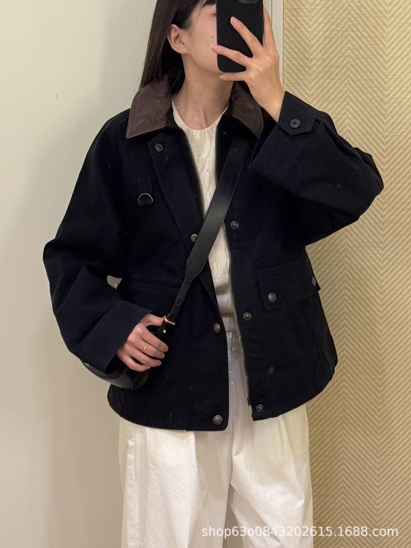 原厂高品质Ralph@拉夫2025秋冬款巴恩风工装夹克英伦风男女款外套|undefined