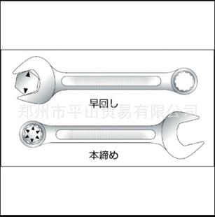 Japan KTC Kyoto Mechanical Opening Wrench Set TMS210
