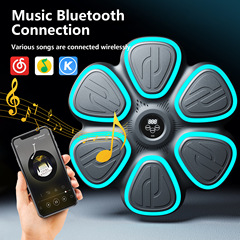新型子供用フィットネス音楽ボクシングマシンbluetoothスマート壁掛け式ボクシング標的反応訓練器材壁標的