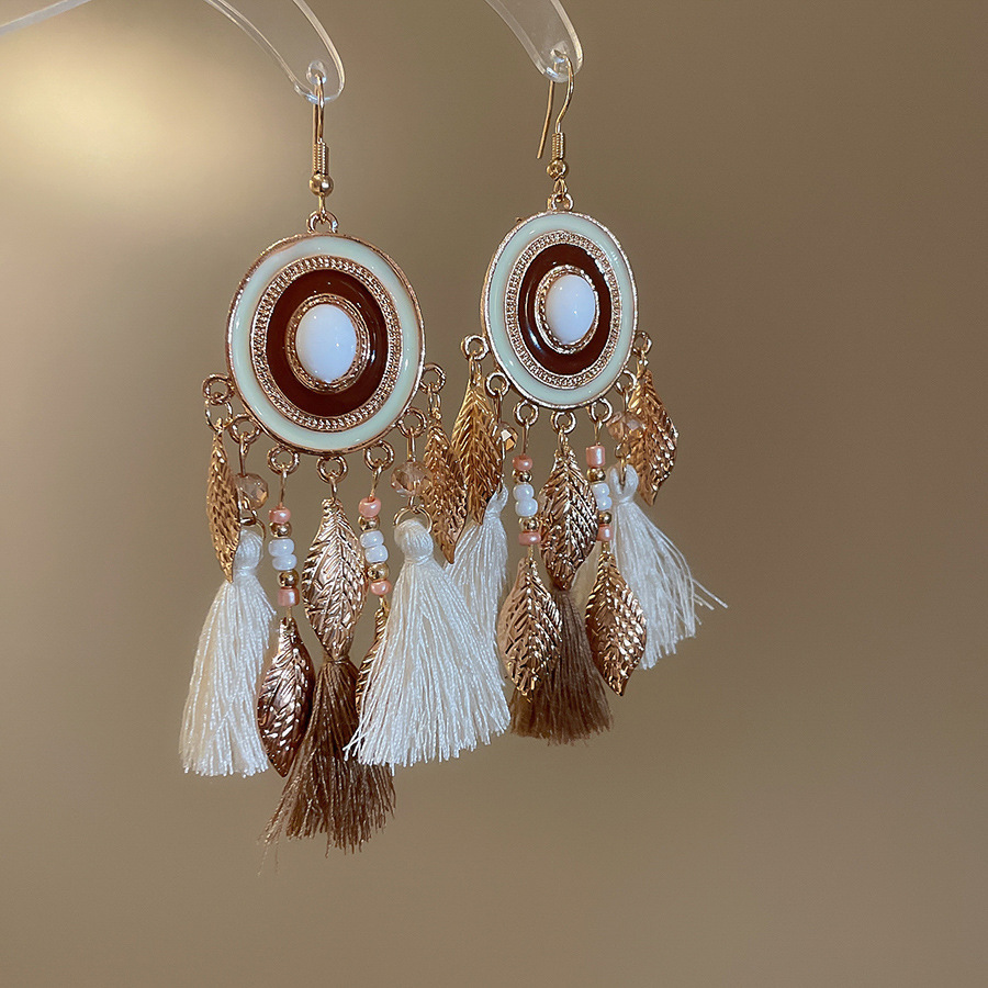 41# ear hook-gold-white