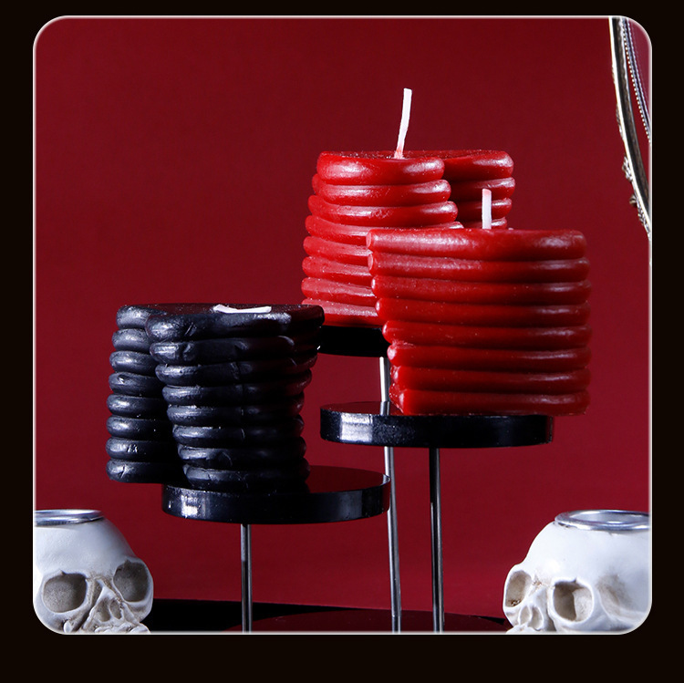 Black Soy Wax Low-Temperature Massage Candle for Couples — detail image 24