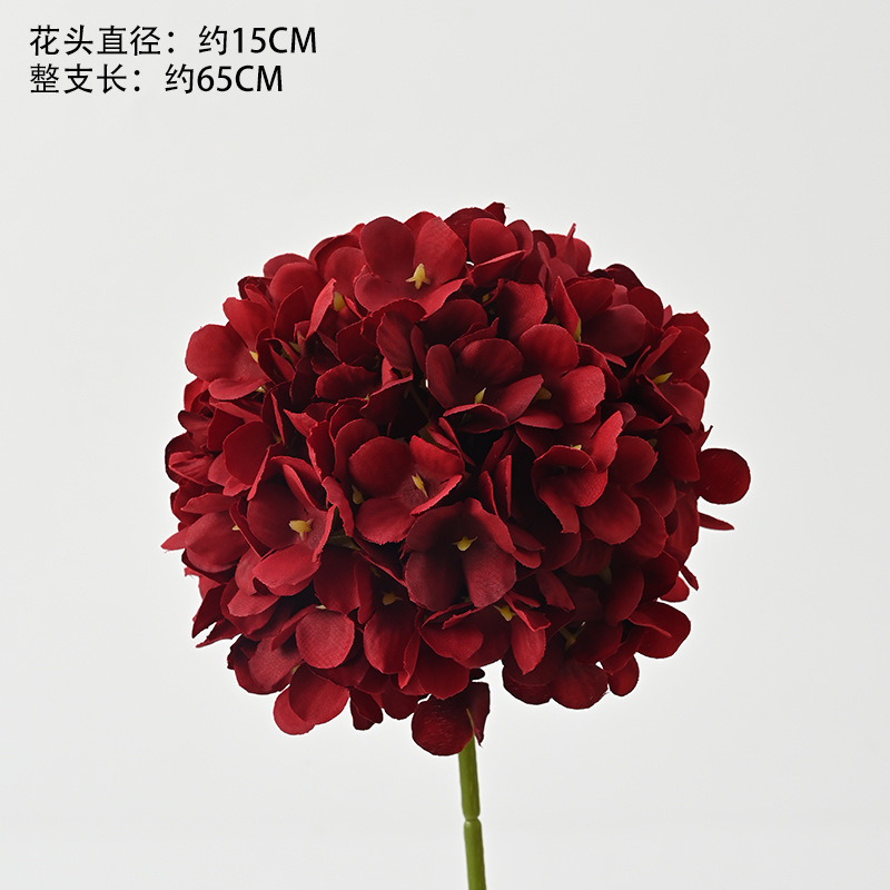 Cubo de bendición de Año Nuevo, cubo de abrazos, cubo de flores, granada artificial, acebo, hojas doradas, cubo de flores de bendición de Año Nuevo, materiales DIY, fruta de la fortuna.