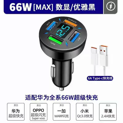 Charger with Dual USB Ports – Mobil şarj cihazları - standard-66w-super-fast-charge-6atype-cable