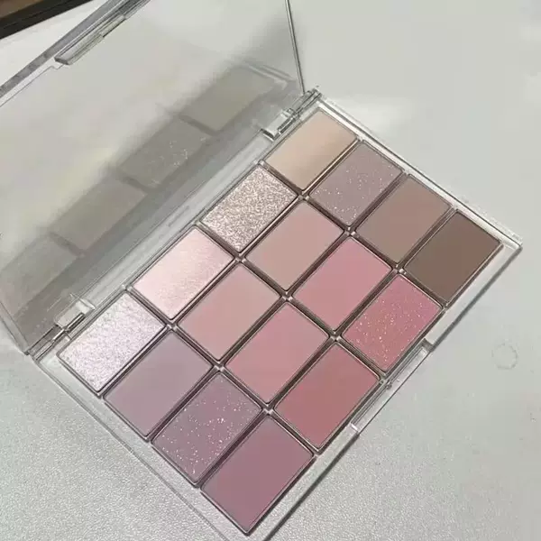 Han Mei 16 Color Pearlescent Matte Brightening Sleeping Silkworm Light Makeup False Plain Fine Flash Low Saturated Earth Color Daily Eye Shadow Plate
