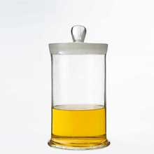 K32X加厚玻璃标本瓶标本缸透明样品瓶展示瓶试剂缸大小展缸实验室
