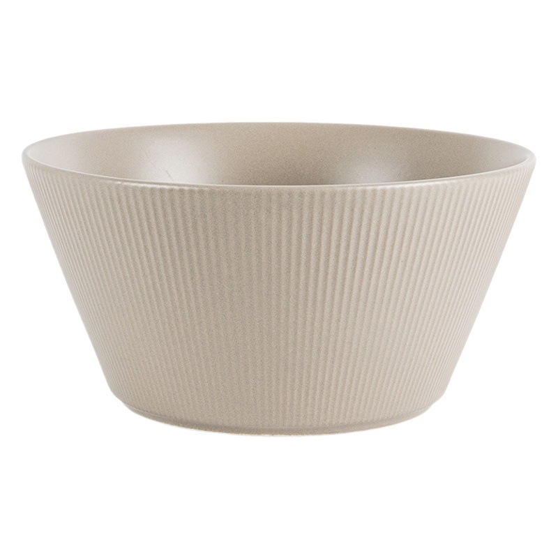 Suwen serie patrón vertical mate tazón de sopa práctico tazón grande de fideos Mao Xuewang tazón grande hogar debe comprar tazón de verduras