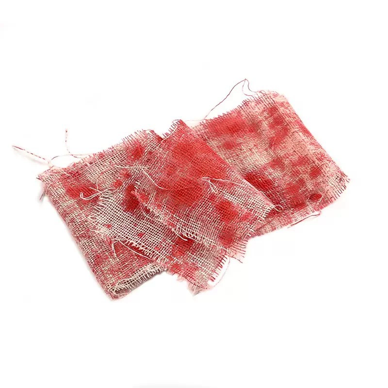 Decorations, elastic bandage, gauze layout, props, halloween