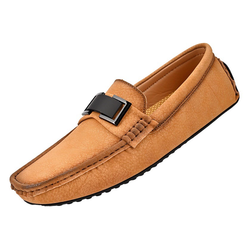 Весной и летом Внешняя торговля Новые трансграничные Большие размеры Amazon горячие продажи Factory Direct Doudou повседневная мужская обувь ленивое вождение